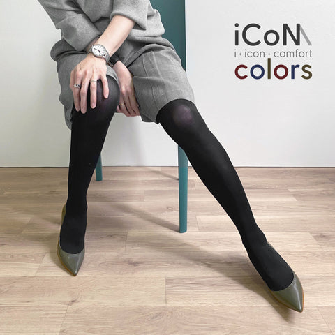 ラストワンBasic Item SALE10%OFF：2024AW：iCoN COLORS：ポインテッドトゥ スムース パンプス（C76533）カーキ/mamian（マミアン）