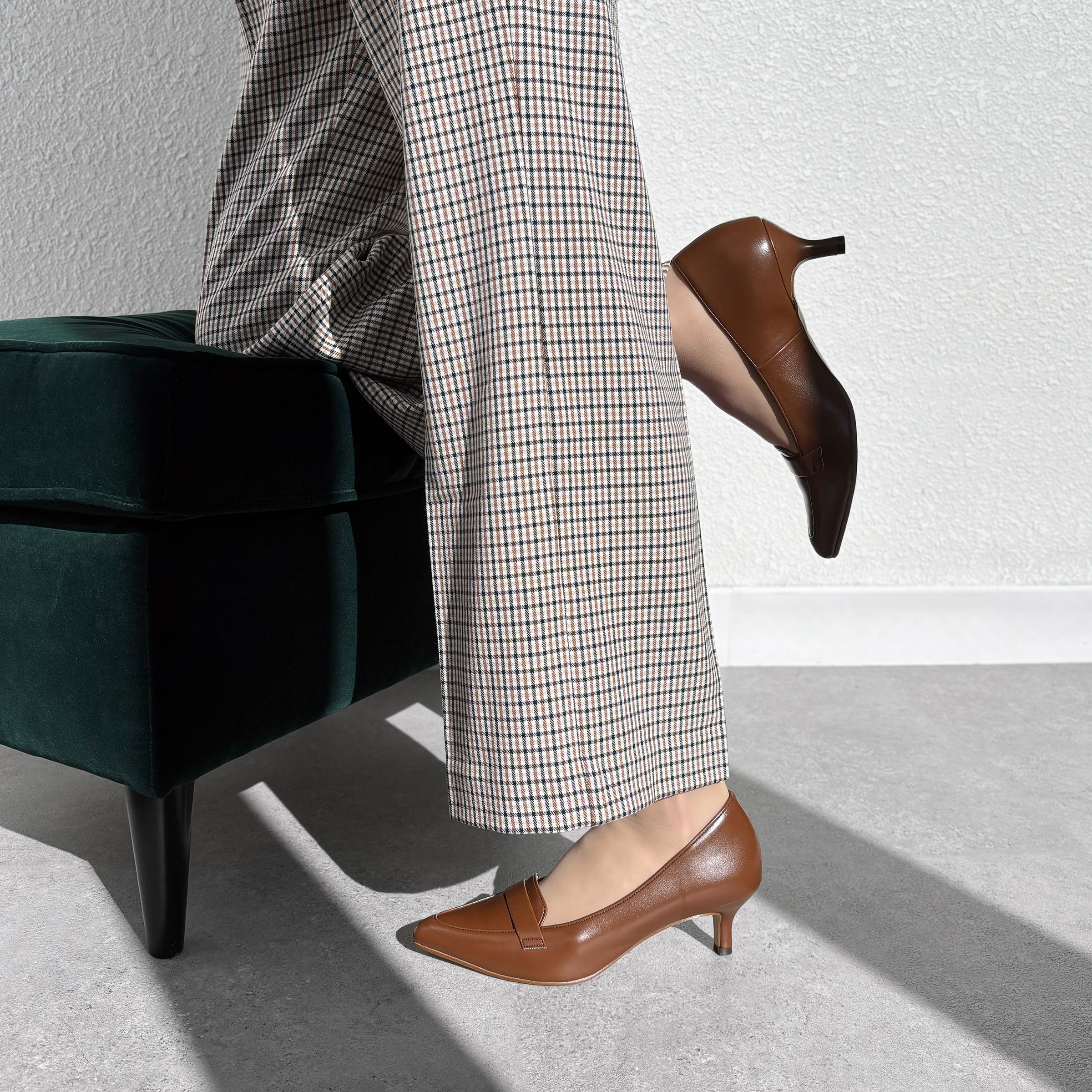 Loafer Style Pumps (5725) Steel – mamian マミアン公式通販サイト